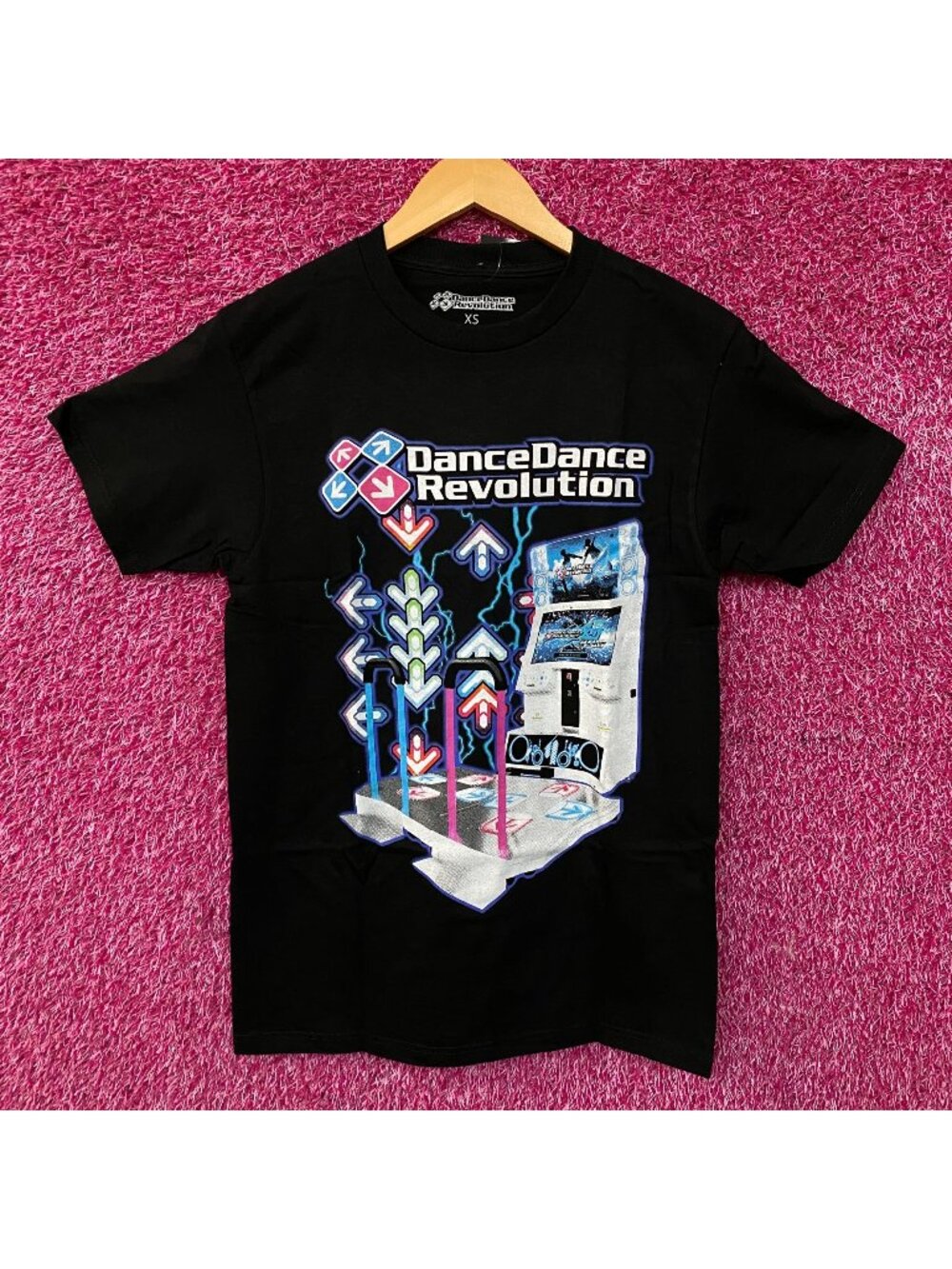 Dance Dance Revolution Machine Graphic T-Shirt XS